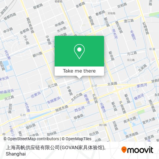 上海高帆供应链有限公司(GOVAN家具体验馆) map