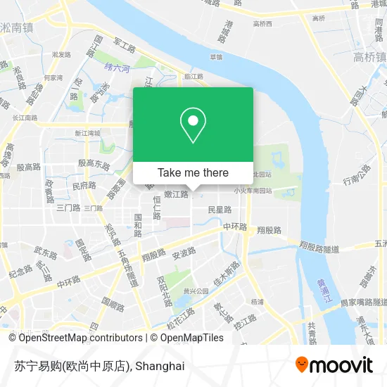 苏宁易购(欧尚中原店) map