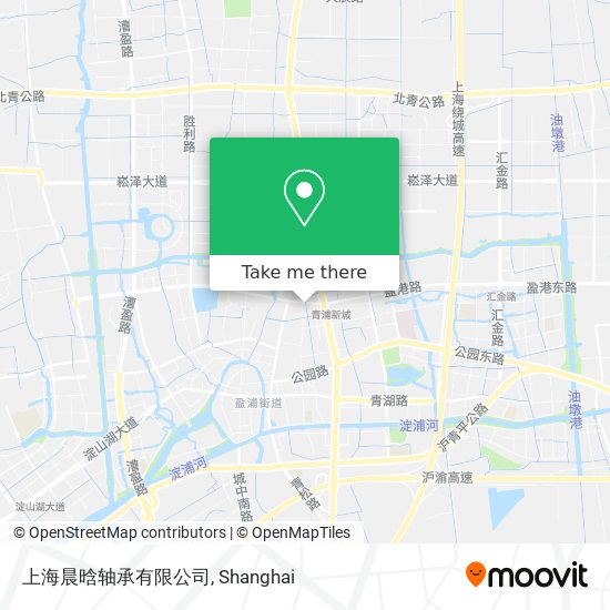 上海晨晗轴承有限公司 map