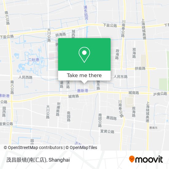 茂昌眼镜(南汇店) map