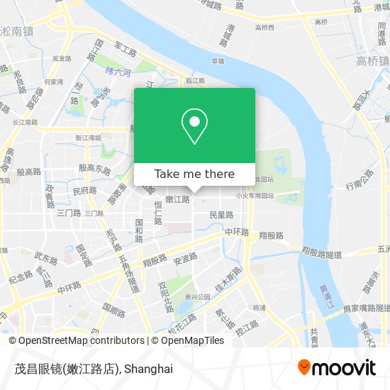 茂昌眼镜(嫩江路店) map