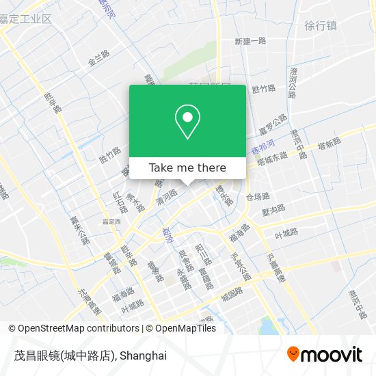 茂昌眼镜(城中路店) map