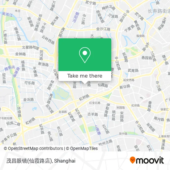 茂昌眼镜(仙霞路店) map