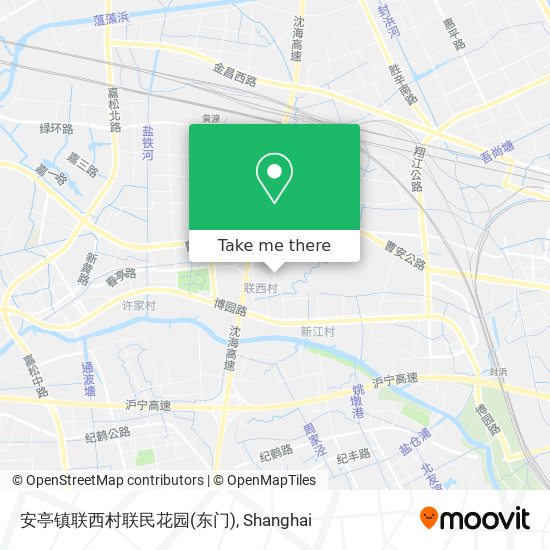 安亭镇联西村联民花园(东门) map