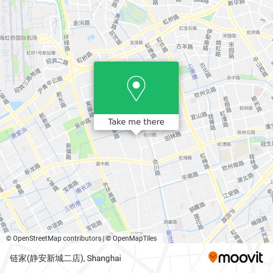 链家(静安新城二店) map