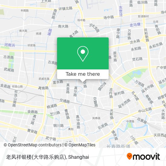 老凤祥银楼(大华路乐购店) map
