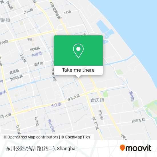 东川公路/汽训路(路口) map