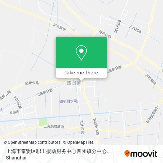 上海市奉贤区职工援助服务中心四团镇分中心 map