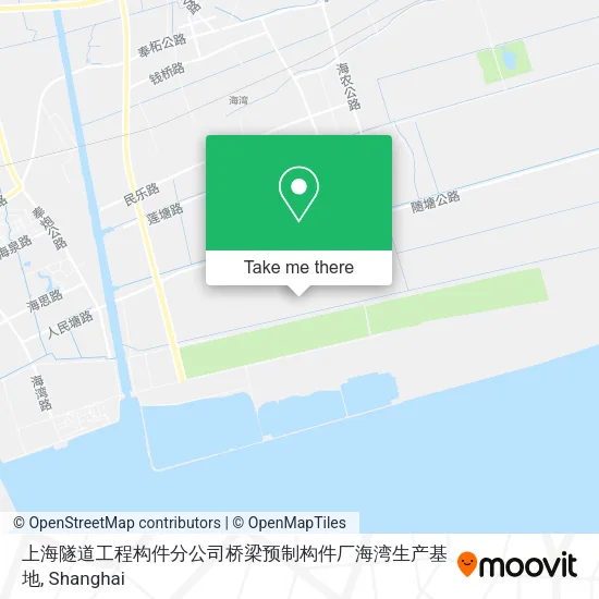 上海隧道工程构件分公司桥梁预制构件厂海湾生产基地 map