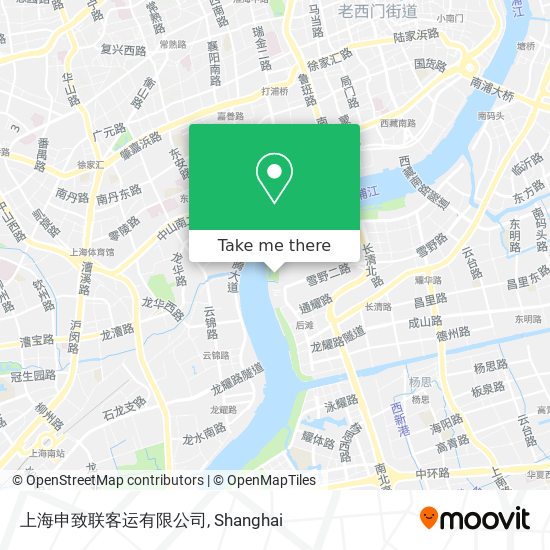 上海申致联客运有限公司 map