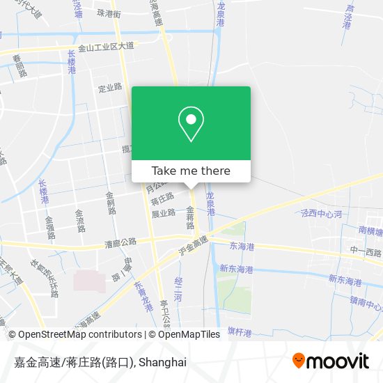 嘉金高速/蒋庄路(路口) map