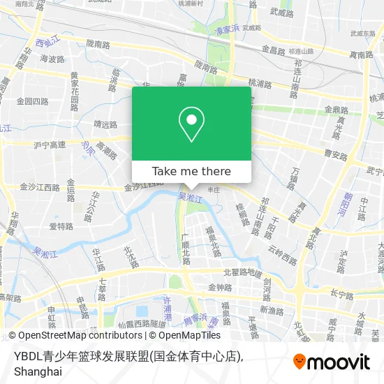 YBDL青少年篮球发展联盟(国金体育中心店) map