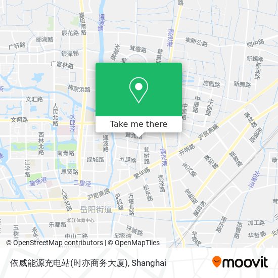 依威能源充电站(时亦商务大厦) map
