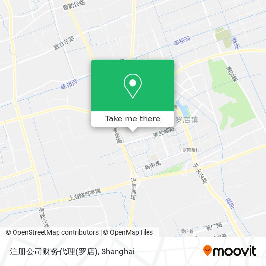 注册公司财务代理(罗店) map