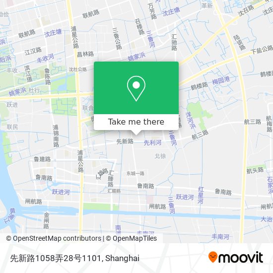 先新路1058弄28号1101 map