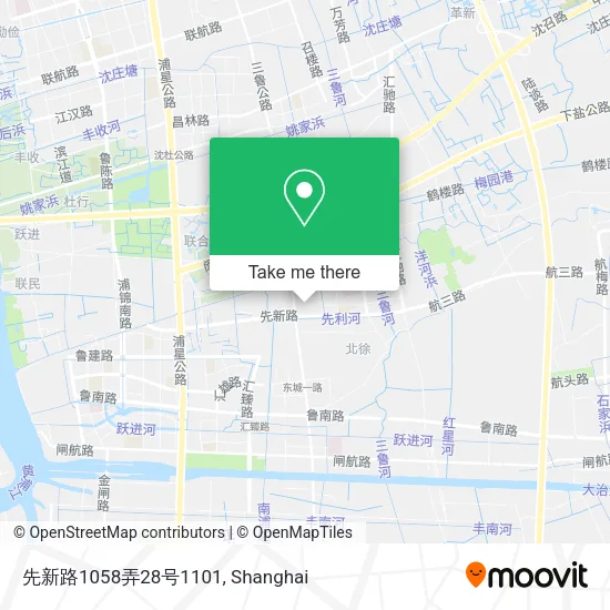 先新路1058弄28号1101 map