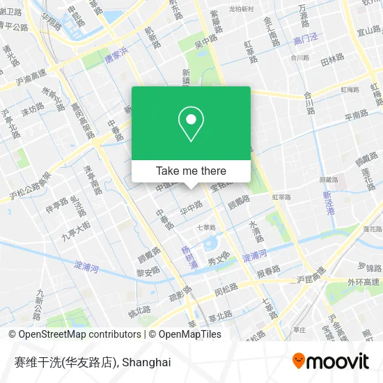 赛维干洗(华友路店) map