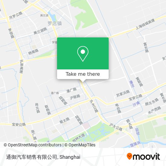 通御汽车销售有限公司 map