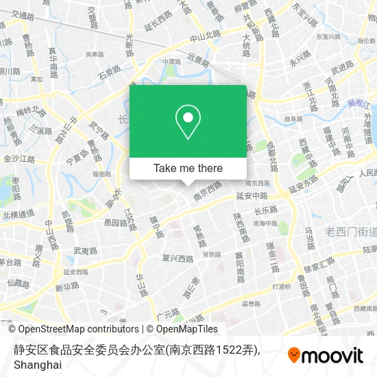 静安区食品安全委员会办公室(南京西路1522弄) map