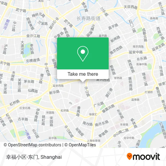 幸福小区-东门 map