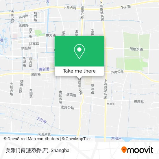 美雅门窗(惠强路店) map