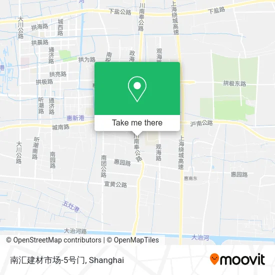 南汇建材市场-5号门 map