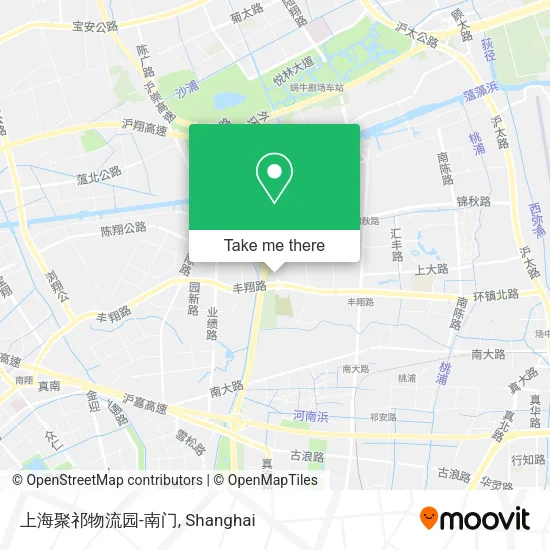 上海聚祁物流园-南门 map