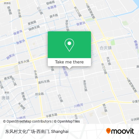 东风村文化广场-西南门 map