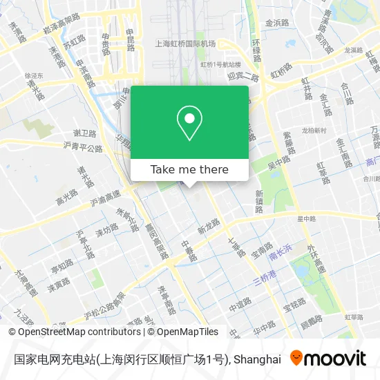 国家电网充电站(上海闵行区顺恒广场1号) map