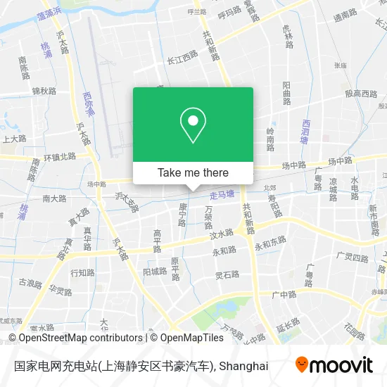 国家电网充电站(上海静安区书豪汽车) map