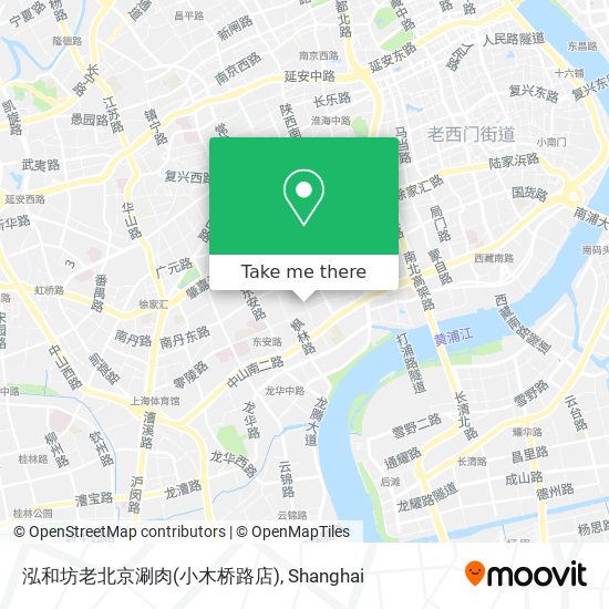 泓和坊老北京涮肉(小木桥路店) map