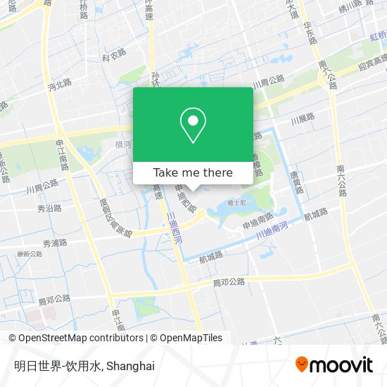 明日世界-饮用水 map