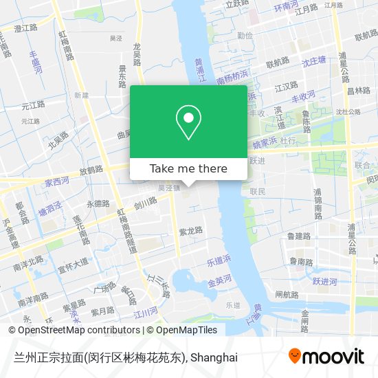 兰州正宗拉面(闵行区彬梅花苑东) map