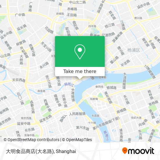大明食品商店(大名路) map