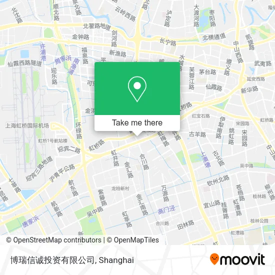 博瑞信诚投资有限公司 map