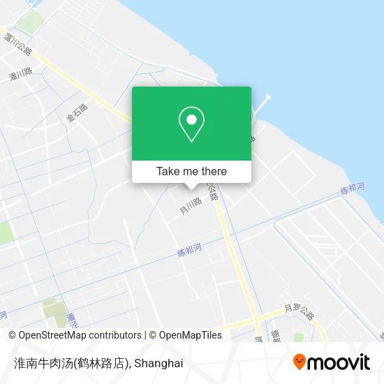 淮南牛肉汤(鹤林路店) map