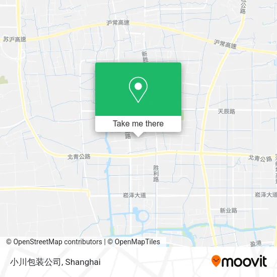 小川包装公司 map
