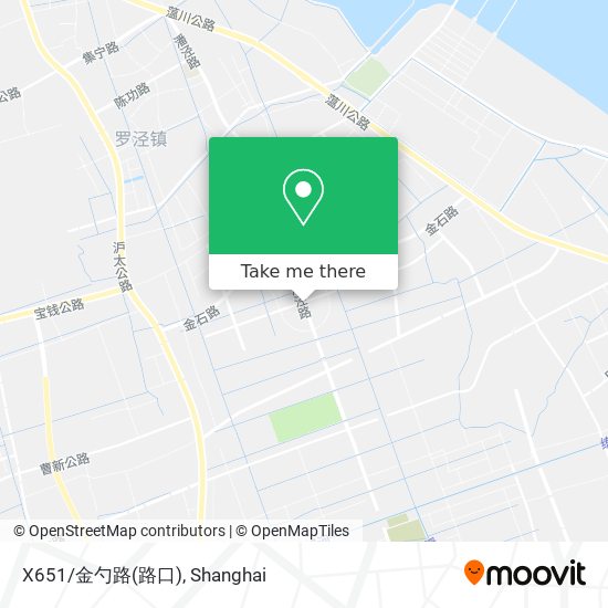 X651/金勺路(路口) map