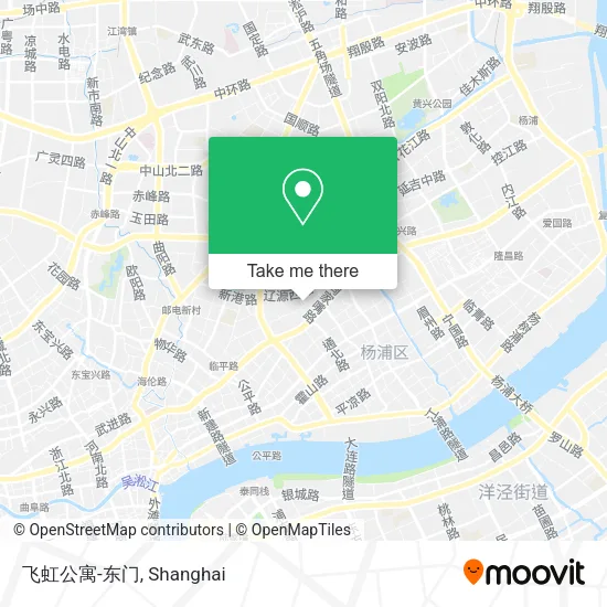飞虹公寓-东门 map