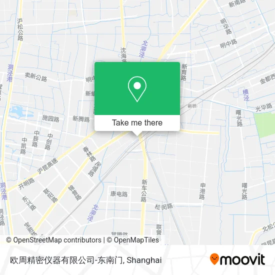 欧周精密仪器有限公司-东南门 map
