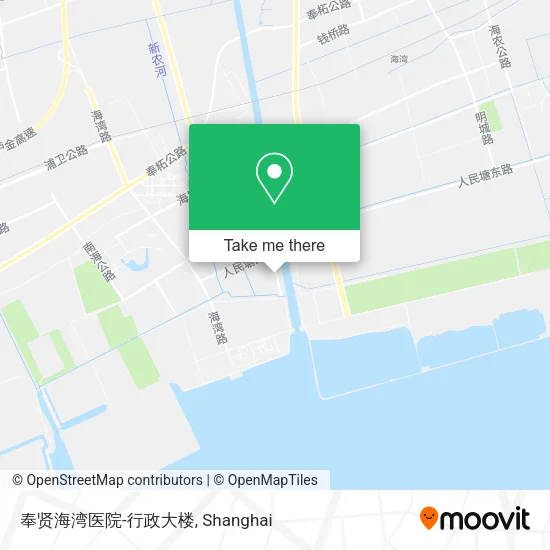 奉贤海湾医院-行政大楼 map