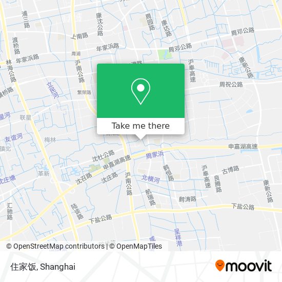 住家饭 map