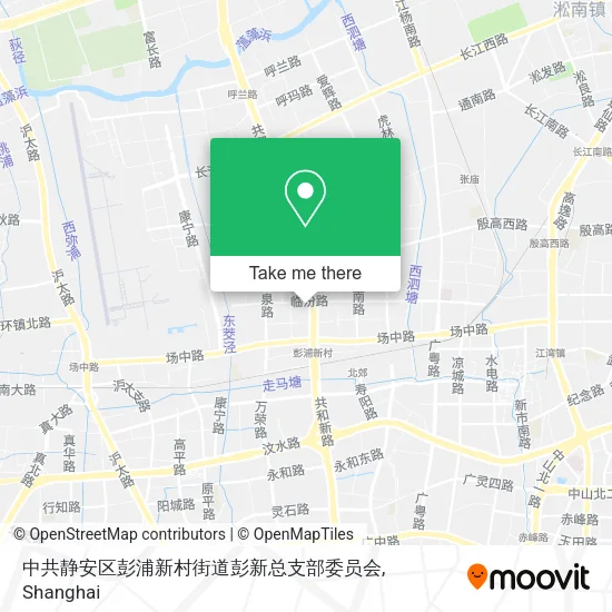 中共静安区彭浦新村街道彭新总支部委员会 map