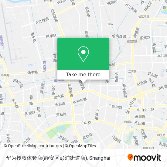 华为授权体验店(静安区彭浦街道店) map