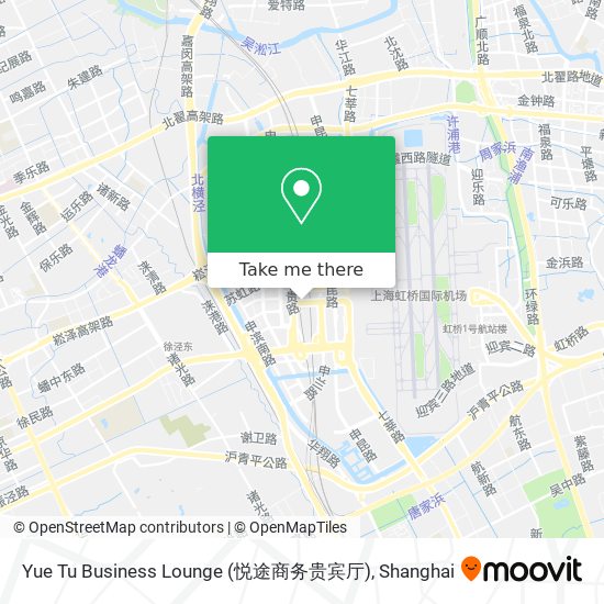 Yue Tu Business Lounge (悦途商务贵宾厅) map