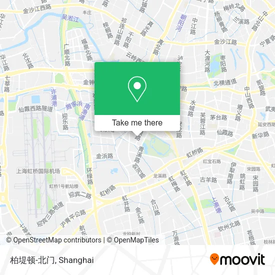 柏堤顿-北门 map