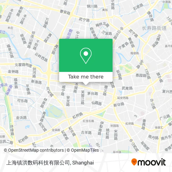 上海镇洪数码科技有限公司 map