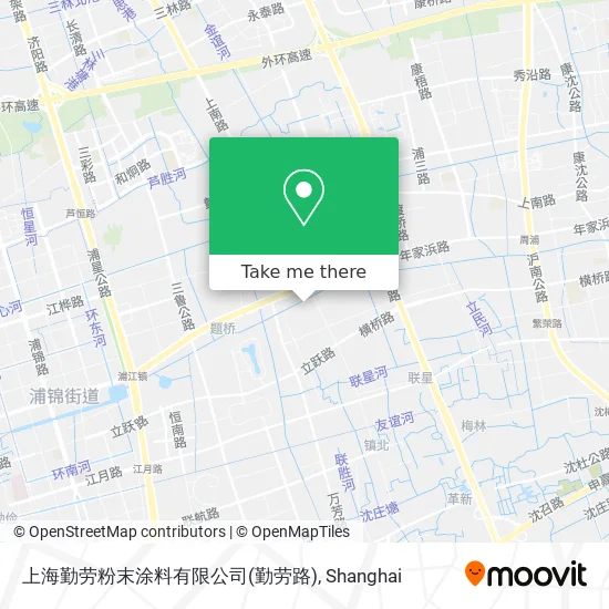 上海勤劳粉末涂料有限公司(勤劳路) map