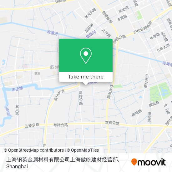 上海钢英金属材料有限公司上海傲屹建材经营部 map