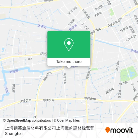 上海钢英金属材料有限公司上海傲屹建材经营部 map